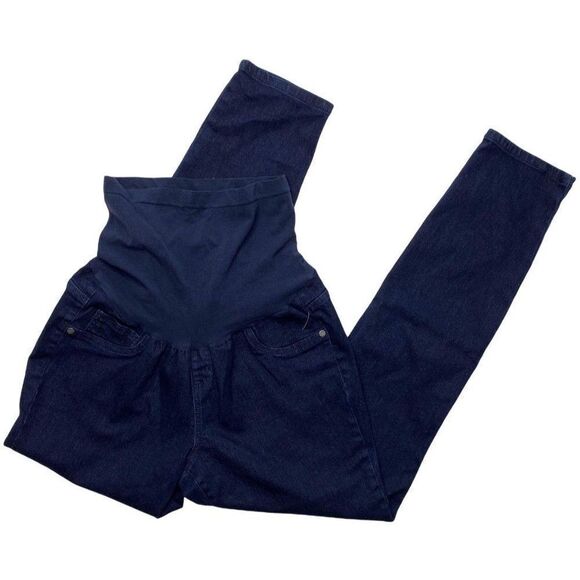 Motherhood Maternity Skinny‎ Jeans Women's LARGE Secret-Fit Belly Waistband NEW - Picture 1 of 9